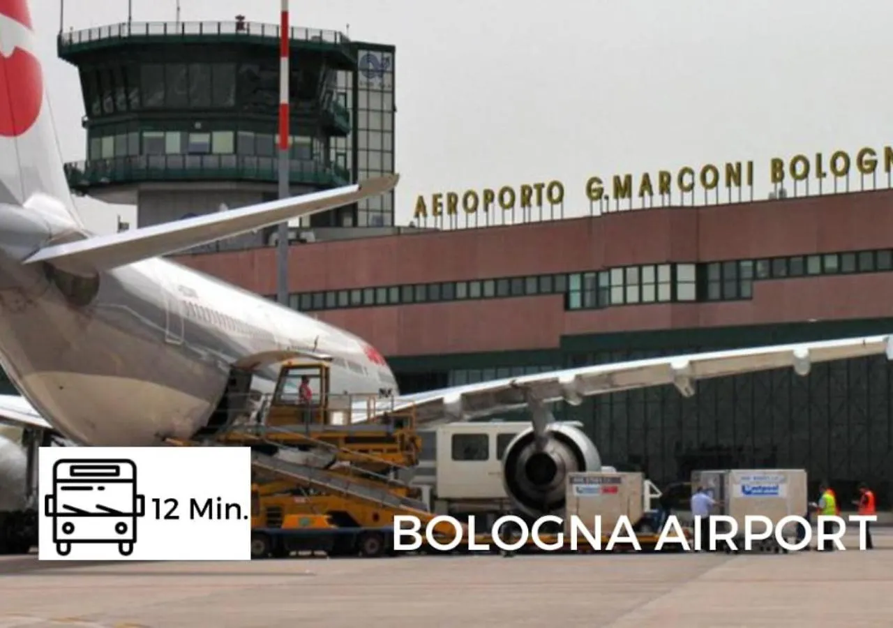 Sky Loft Airport - Modern Apt 1St Floor Apartment Bologna
